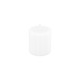 BOUGIE PILIER CANNELEE BLANC