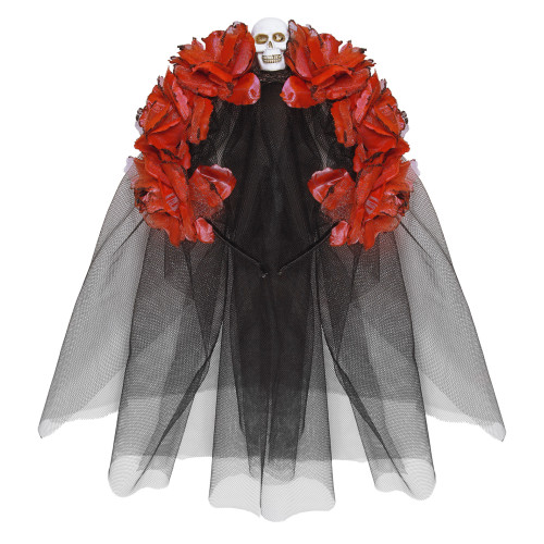 SERRE TETE 6 ROSES ROUGES