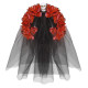 SERRE TETE 6 ROSES ROUGES
