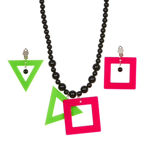 SET COLLIER ET BOUCLES OREILLE