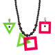 SET COLLIER ET BOUCLES OREILLE