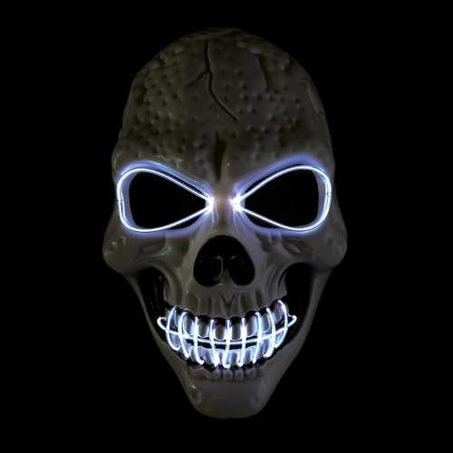 MASQUE LUMINEUX SQUELETTE