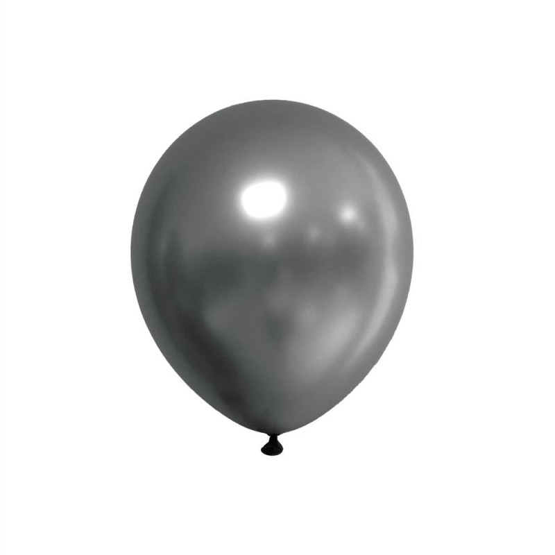 10 BALLONS ANTHRACITE