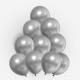 10 BALLONS ARGENTE
