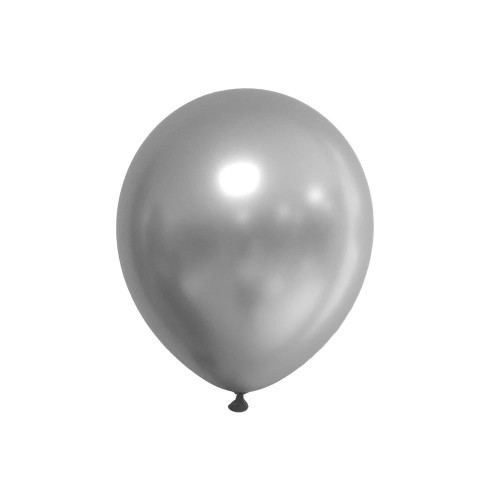 10 BALLONS ARGENTE