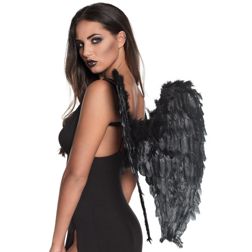 AILES D ANGE NOIRES 65X65CM