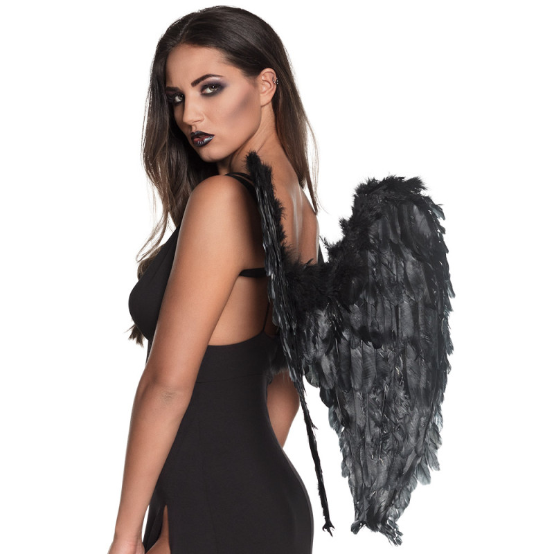 AILES D ANGE NOIRES 65X65CM