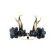 COIFFE GOTHIQUE NOIRE