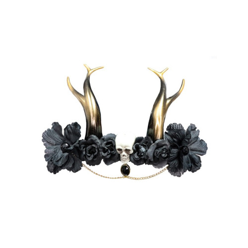 COIFFE GOTHIQUE NOIRE