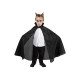 CAPE TAFFETAS ENFANT 85CM NOIR