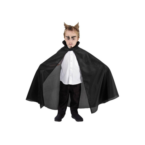 CAPE TAFFETAS ENFANT 85CM NOIR