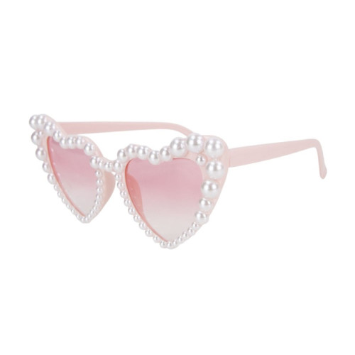 LUNETTES VINTAGE COEUR PINK