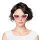 LUNETTES VINTAGE COEUR PINK
