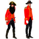 MANTEAU DE PARADE ROUGE