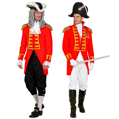 MANTEAU DE PARADE ROUGE