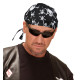 BANDANA AVEC CRANE ET OS CROIX