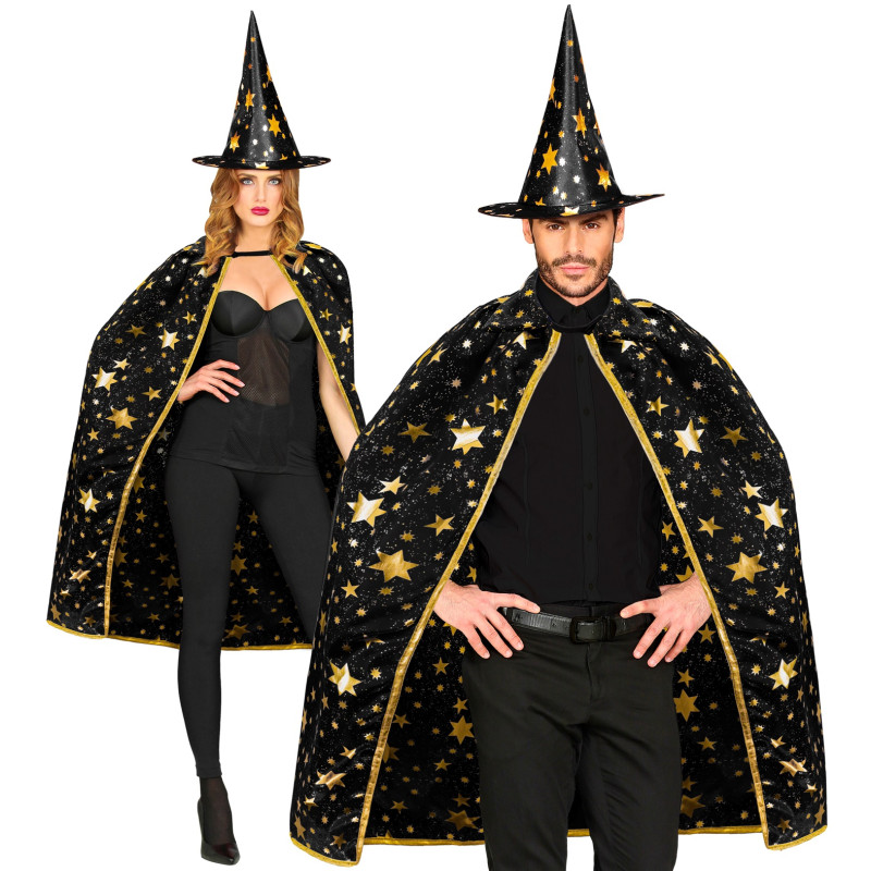 SET MAGICIEN (CAPE CHAPEAUX)