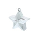 POIDS BALLON ETOILE ARGENT