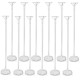 12 TIGES A BALLON SUR PIED 43CM