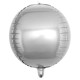 BALLON ALU SPHERE ARGENT