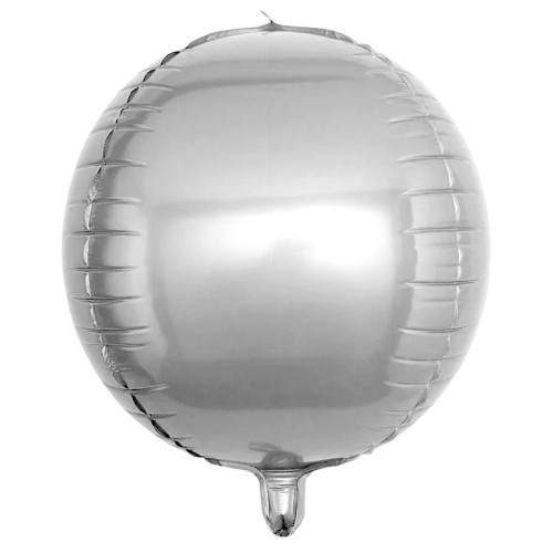 BALLON ALU SPHERE ARGENT