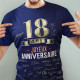 TEE SHIRT A DEDICACER H.18 ANS