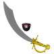 SABRE + BANDEAU PIRATE