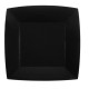 10 ASSIETTES CARRE NOIR PM