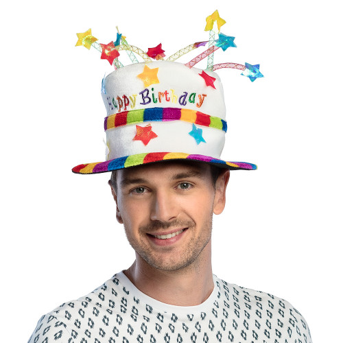 CHAPEAU RAINBOW PIE 'HAPPY BIRTHDAY'