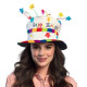 CHAPEAU RAINBOW PIE 'HAPPY BIRTHDAY'