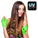 GANTS SANS DOIGTS VERT FLUO