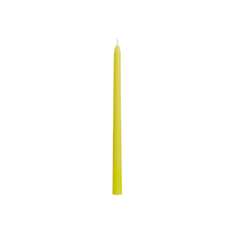 SET 2 BOUGIES FLAMBEAU VERT LIME