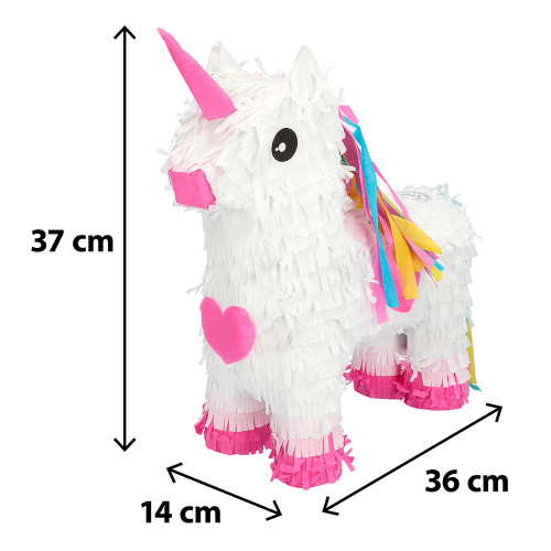 PINATA LICORNE BLANC