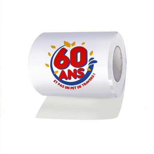 ROULEAU PAPIER WC 60 ANS