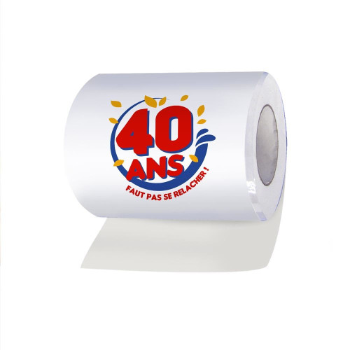 ROULEAU PAPIER WC 40 ANS