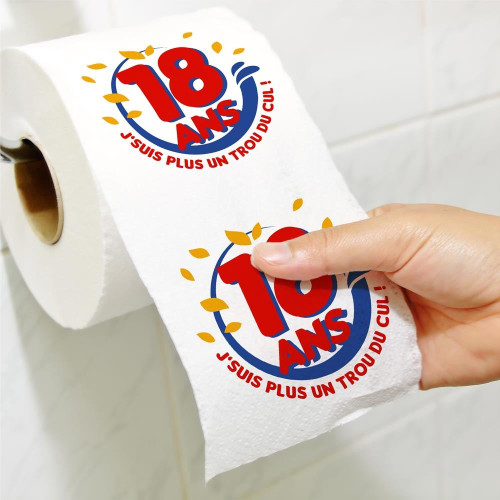ROULEAU PAPIER WC 18 ANS