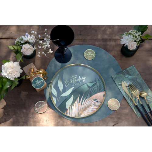 10 ASSIETTES BIRTHDAY JUNGLE
