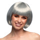 PERRUQUE CABARET GRIS / ARGENT