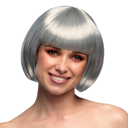 PERRUQUE CABARET GRIS / ARGENT
