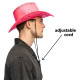 CHAPEAU COWBOY SAVANNE ROSE FLUO