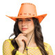 CHAPEAU COWBOY SAVANNE ORANGE