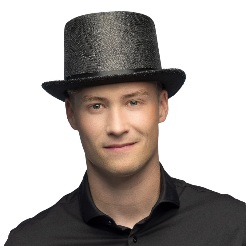 CHAPEAU GLITZ NOIR