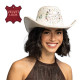CHAPEAU COWBOY CRYSTAL BEIGE