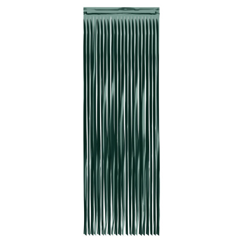 RIDEAU LAME VERT EMERAUDE