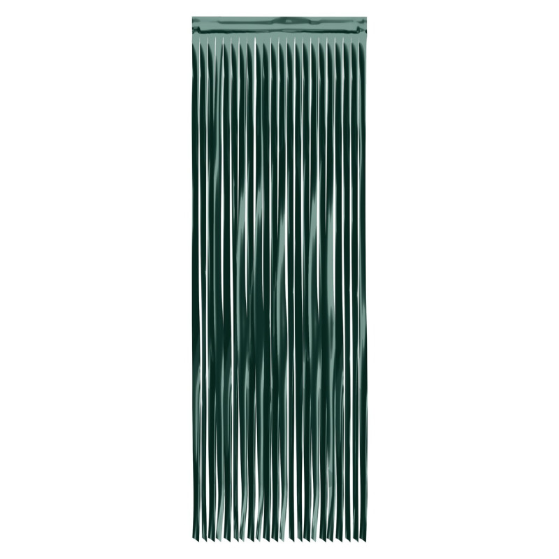RIDEAU LAME VERT EMERAUDE