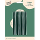RIDEAU LAME VERT EMERAUDE