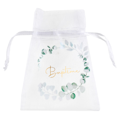 4 SACHETS VEGETAL BAPTEME