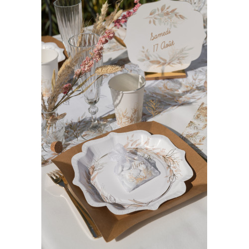 4 SACHETS FEUILLAGE NATUREL