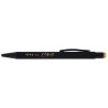 STYLO RETRAITE DORÉE NOIR