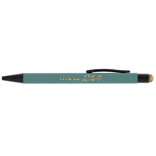 STYLO RETRAITE DORÉE CELADON